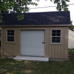 South Milwaukee Barn with side entry roll up door